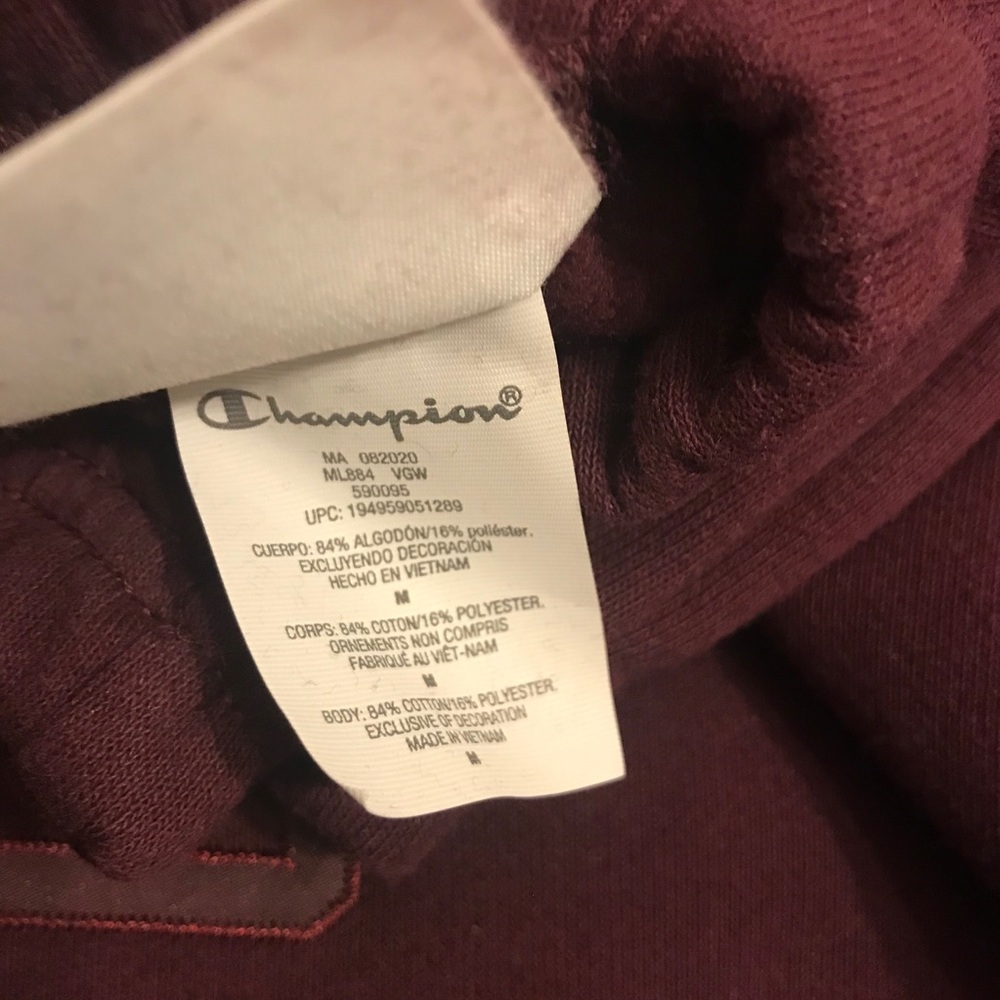 2 PC Champion RW Set Excl Lim Ed M Hoodie, M Pants BNWT GREAT GIFT! PRICE FIRM! - Picture 11 of 14